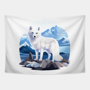 Arctic Fox Tapestry