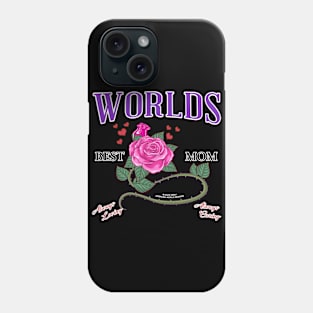 World's Best Mom Mothers Day Novelty Gift Phone Case