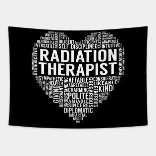 Radiation Therapist Heart Tapestry