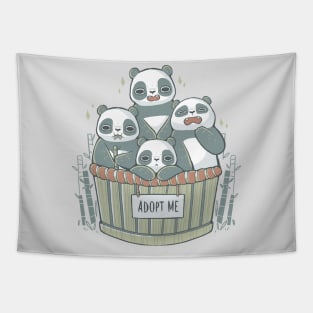 Adopt a Panda Tapestry