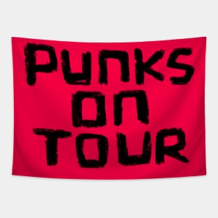 Punks on Tour for Punks Tapestry