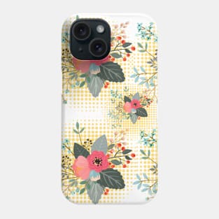 Colorful Flowers Pattern Phone Case