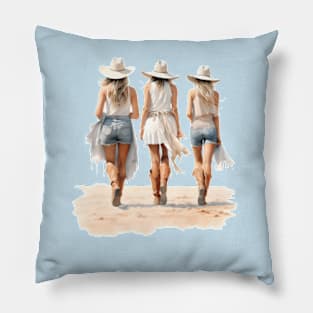 Coastal Cowgirls Pillow