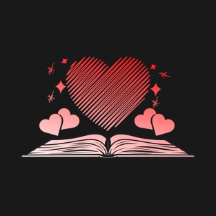 Reading Love Books T-Shirt