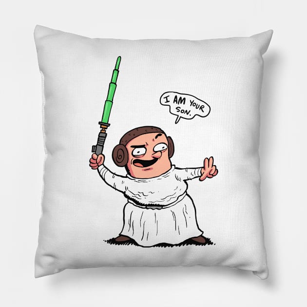 I am your son! Pillow by neilkohney