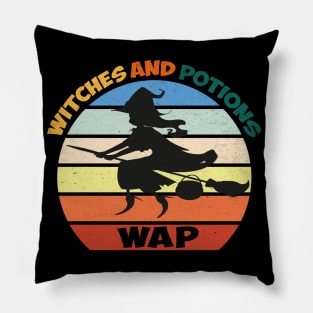 Witches and Potions Pillow