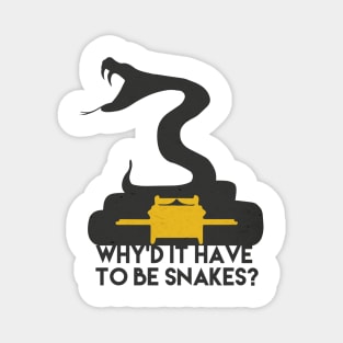 Why'd it have to be snakes? Magnet