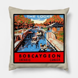 Bobcaygeon Ontario Vintage Pillow