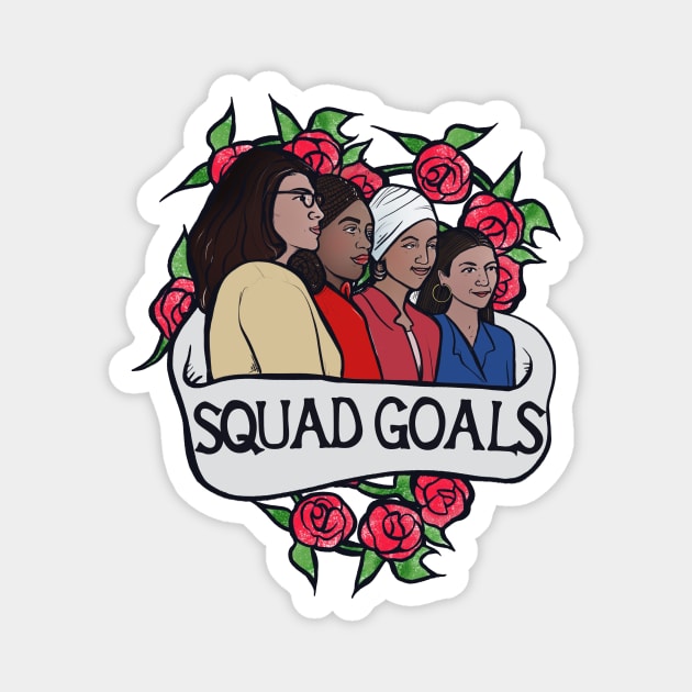 The Squad Magnet by bubbsnugg