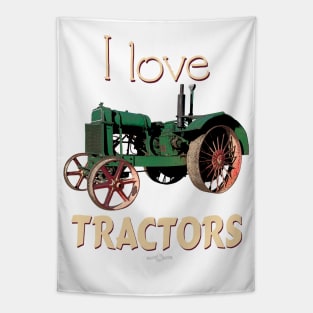 I Love Tractors Hart Parr Tapestry