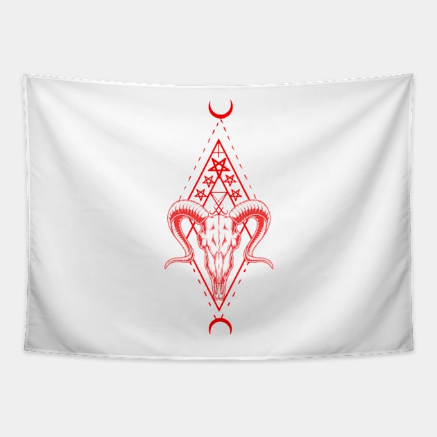 Blasphemy Tapestry by ShoppeMorbid