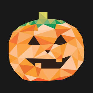 Low Poly Jackolantern T-Shirt