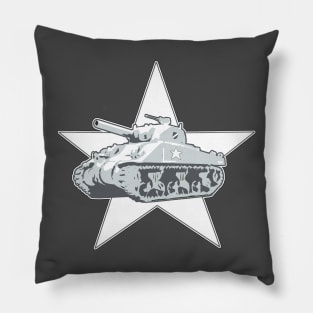 SHERMAN TANK - Arctic Warfare Pillow