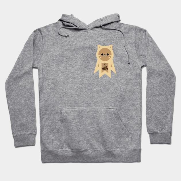 cat mom hoodie