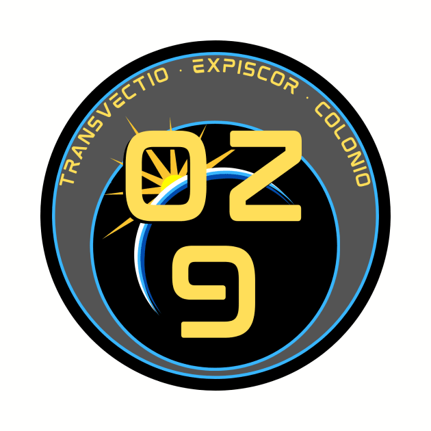 Oz 9 Ship Mission Patch by Oz9