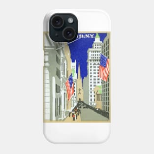 1915 Wall Street, New York City Phone Case