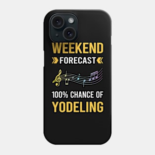 Weekend Forecast Yodeling Yodel Phone Case