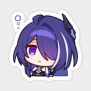 Honkai Star Rail Chibi Acheron 2 Magnet