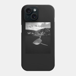 Shark Under The Clouds Phone Case