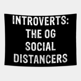 Funny Quarantine Social Distancing Introverts Tapestry