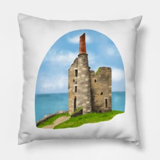 Cornish Tin Mine Pillow