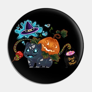 Spooky Boi Goes Trick or Treat Pin