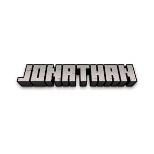 Jonathan - Custom Minecraft Nametag T-Shirt