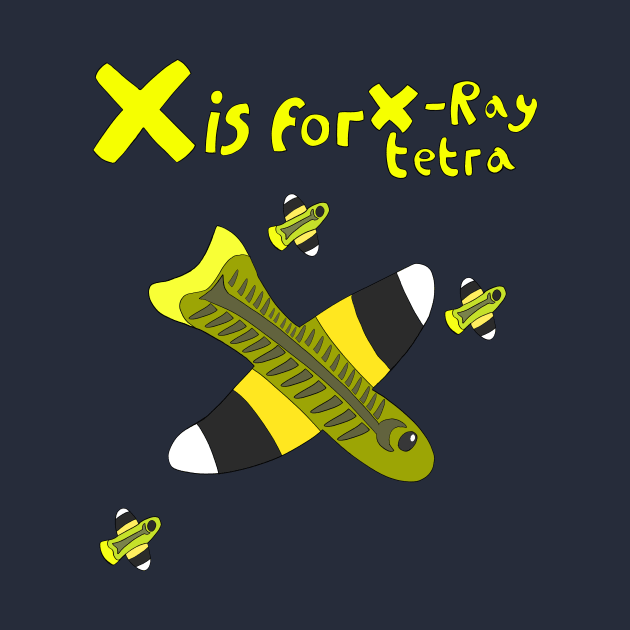 X is for X-Ray Tetra by Spectrumsketch