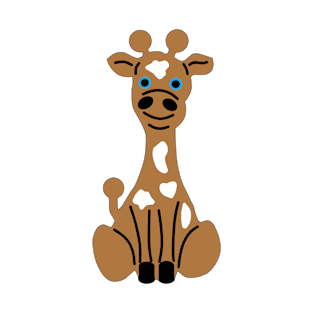 Cute Baby Giraffe T-Shirt