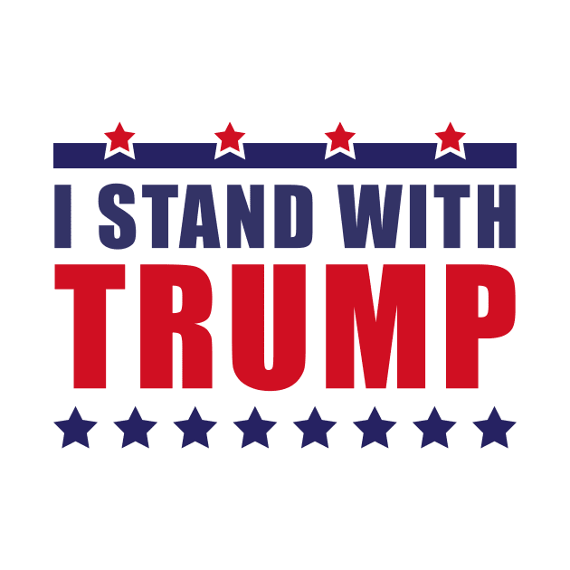 I stand with Trump by DesignergiftsCie