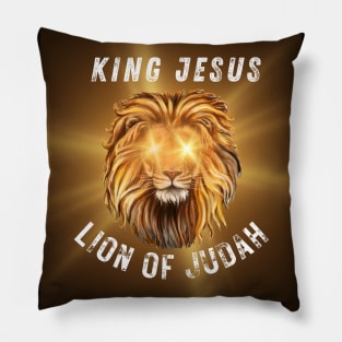 King Jesus, Lion of Judah Pillow