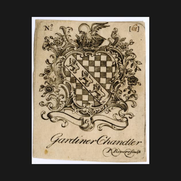 gardiner chandler bookplate 1760 - Paul Revere by Kollagio