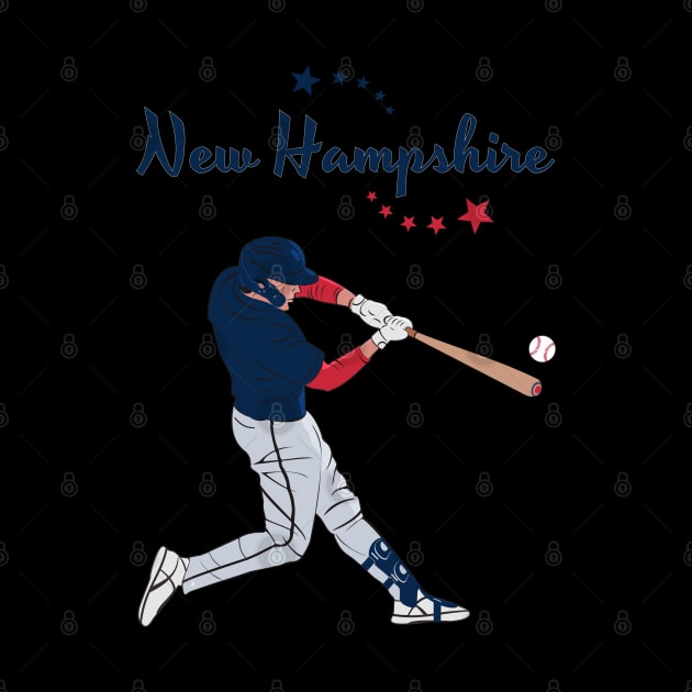 New Hampshire USA Baseball by VISUALUV