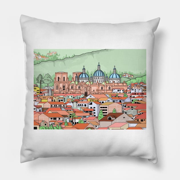 CUENCA Pillow by RebecaZum