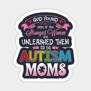 Autism Moms  Awareness Support Magnet