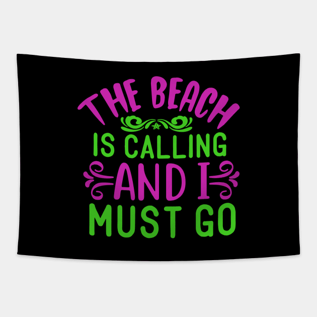 Beach lover Tapestry by CreationsAnyMar