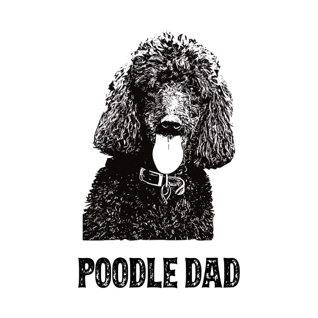 Poodle Dad Standard Poodle by DoggyStyles