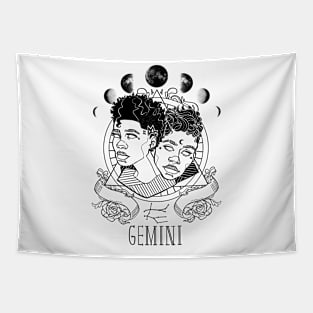 Zodiac Gemini Tapestry