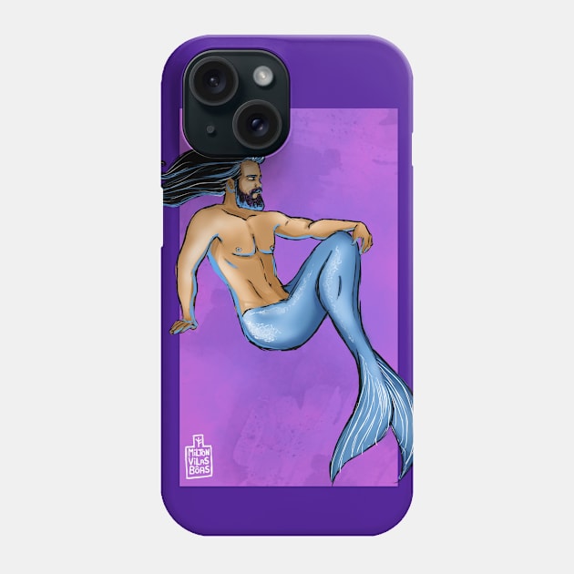 The Merman Phone Case by MiltonVilasB