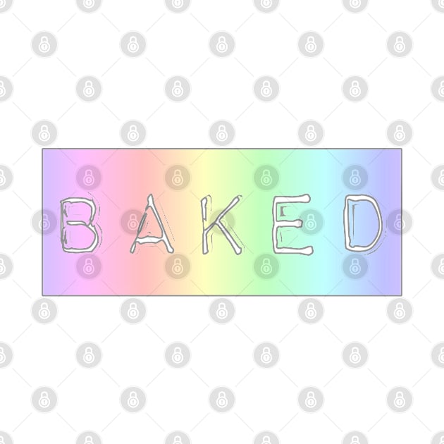 Pastel Rainbow Baked by Ellidegg