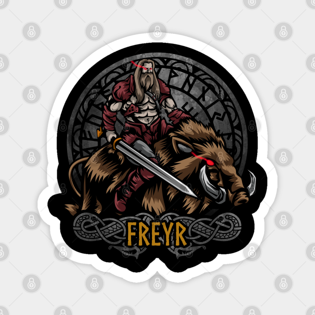 Freyr Norse Mythology, Valhalla Viking Nordic Gods, Scandinavian