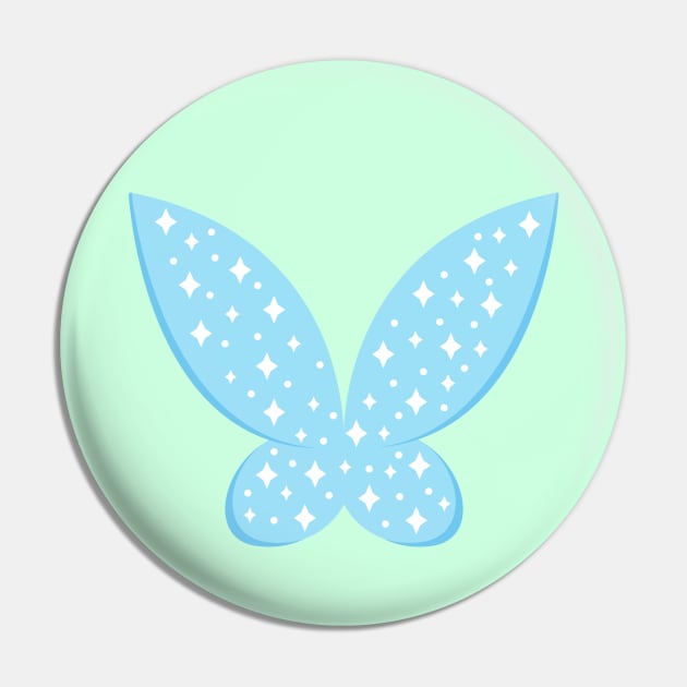 Fairy Wings Pin by UpPastMidnight