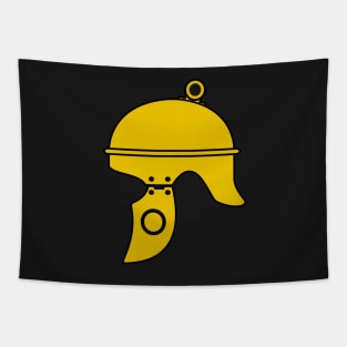 Republican Roman helmet (gold) Tapestry