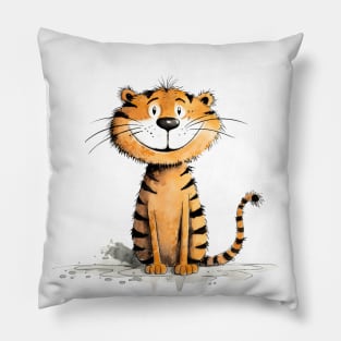 Cute baby tiger Pillow