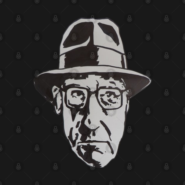 William S.Burroughs (1st version) by AndersHoberg