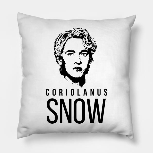 Coriolanus Snow T Shirt Pillow by vadastu