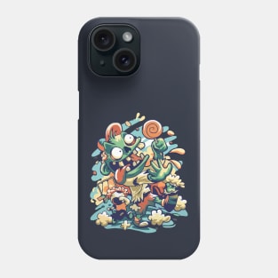 Zombie & Candy Phone Case