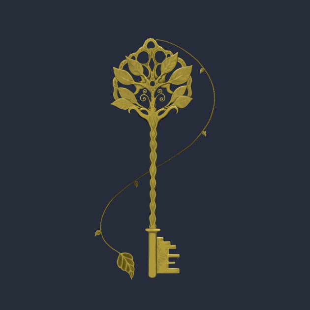 Golden Forest Key by jetti