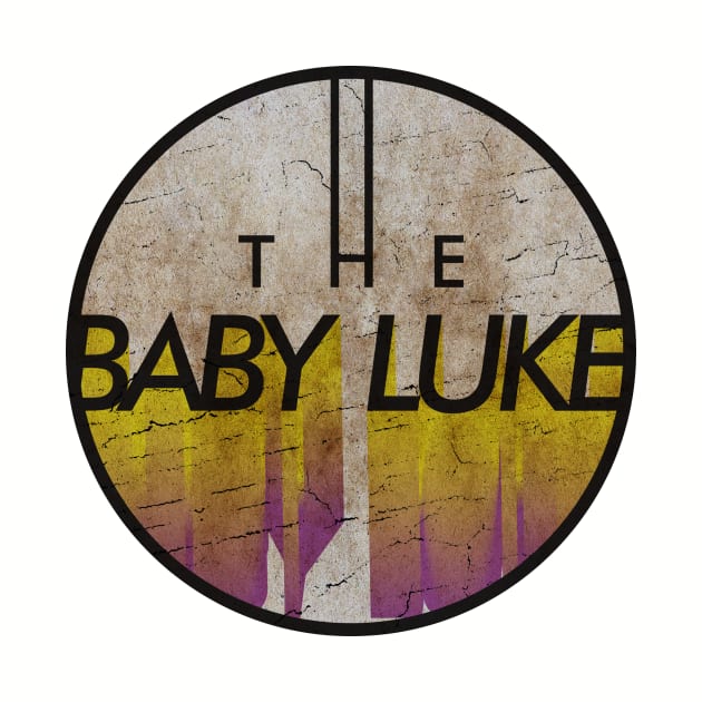 THE BABY LUKE - VINTAGE YELLOW CIRCLE by GLOBALARTWORD