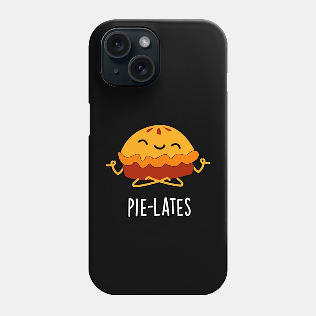 Pie-lates Funny Food Pie Pun Phone Case by punnybone